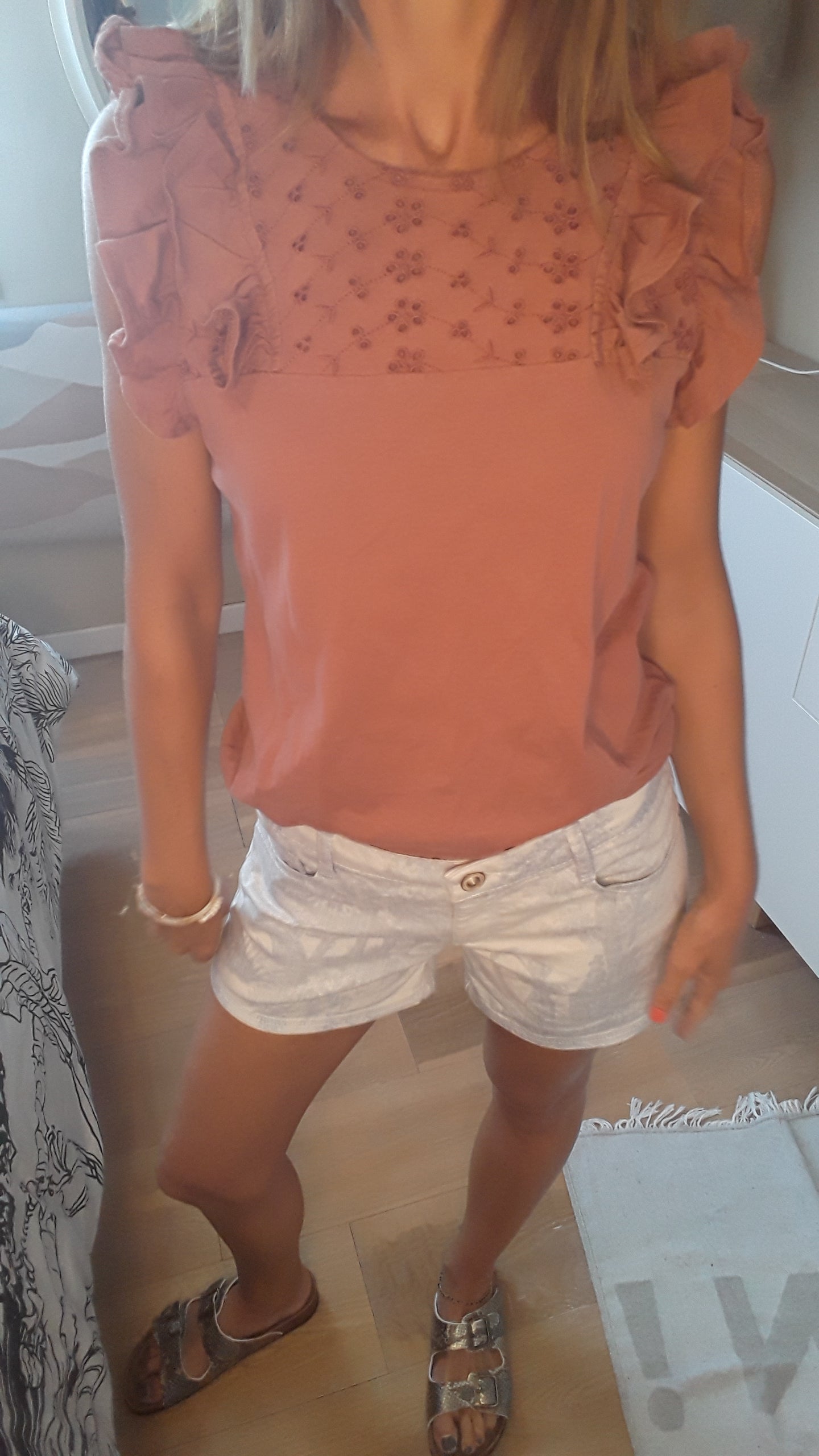 Short toile de jouy - Zara - 34