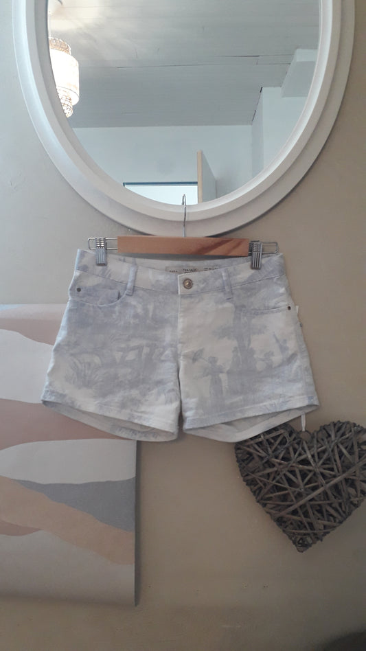 Short toile de jouy - Zara - 34