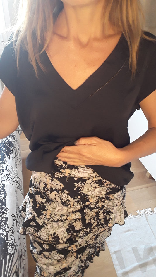 Blouse satinée - H&M - 36