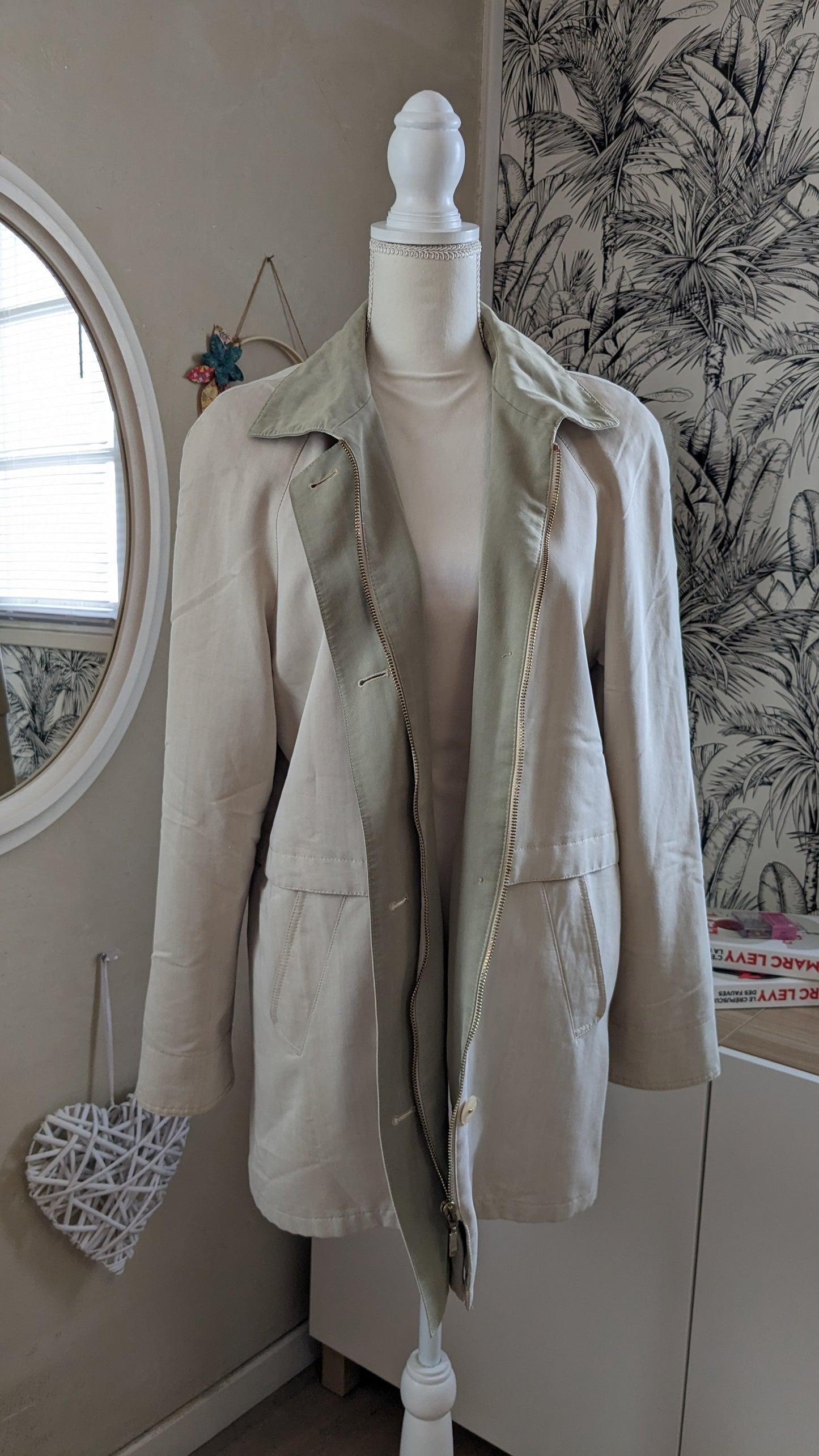 Blouson veste creme - Women's Wear - 42