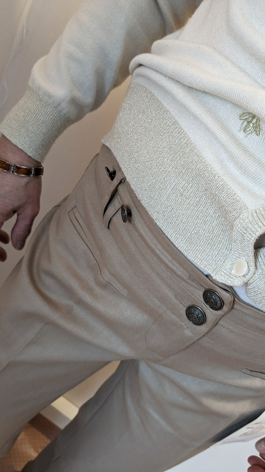 Neuf pantalon beige - Lantin - 40