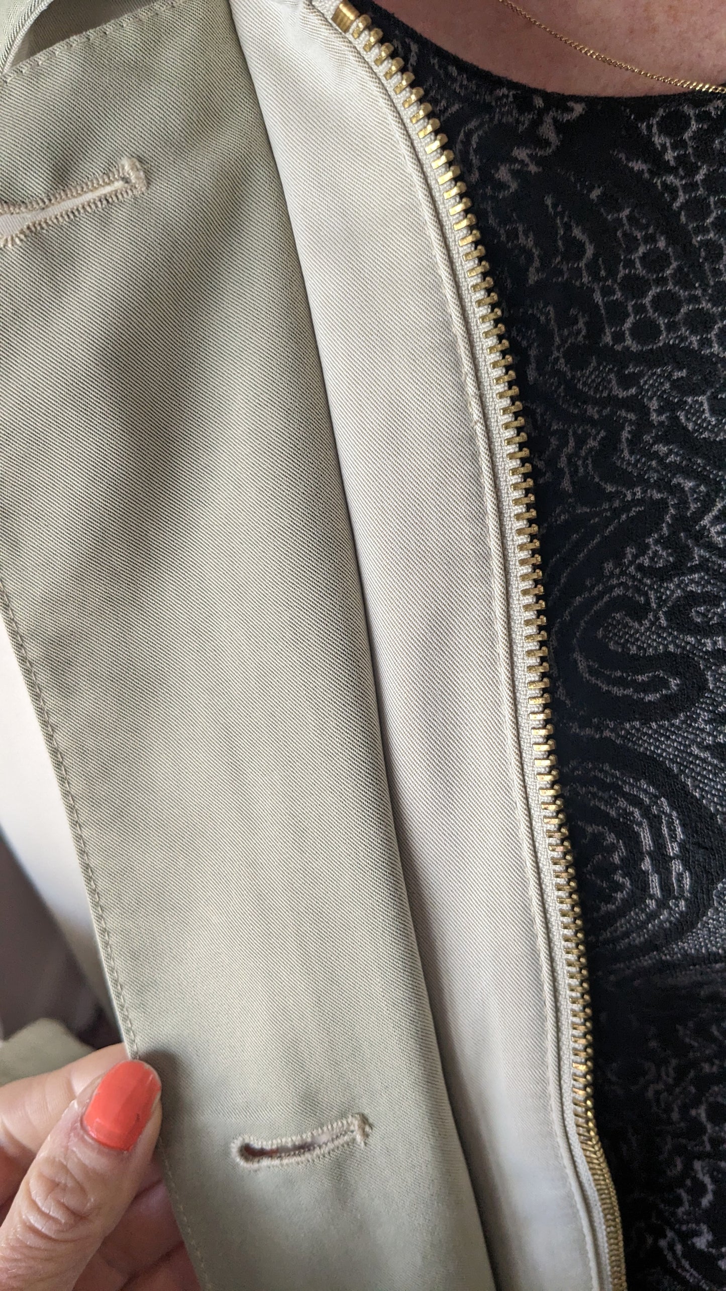 Blouson veste creme - Women's Wear - 42
