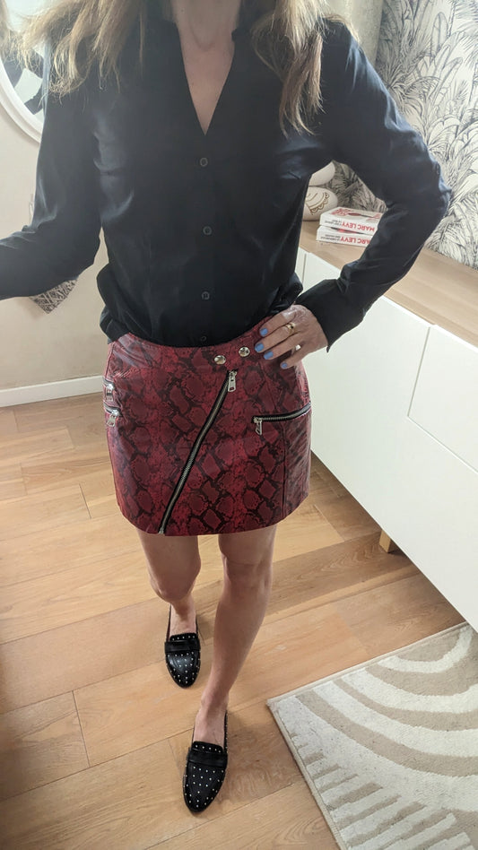 Mini jupe rock - Bershka - 34