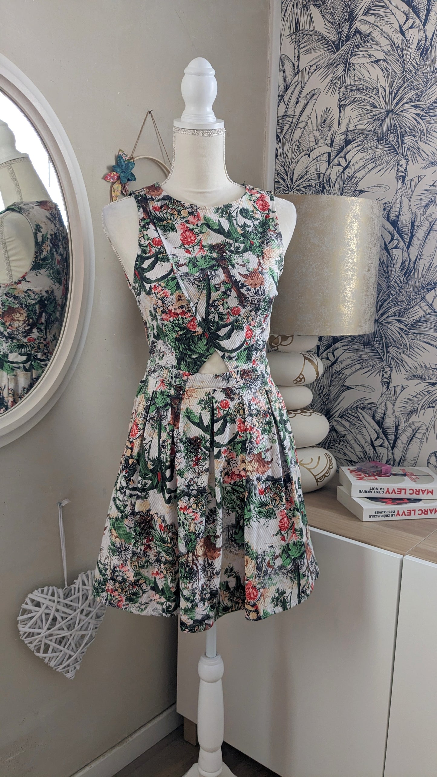 Robe tropicale - Pull & Bear - 38