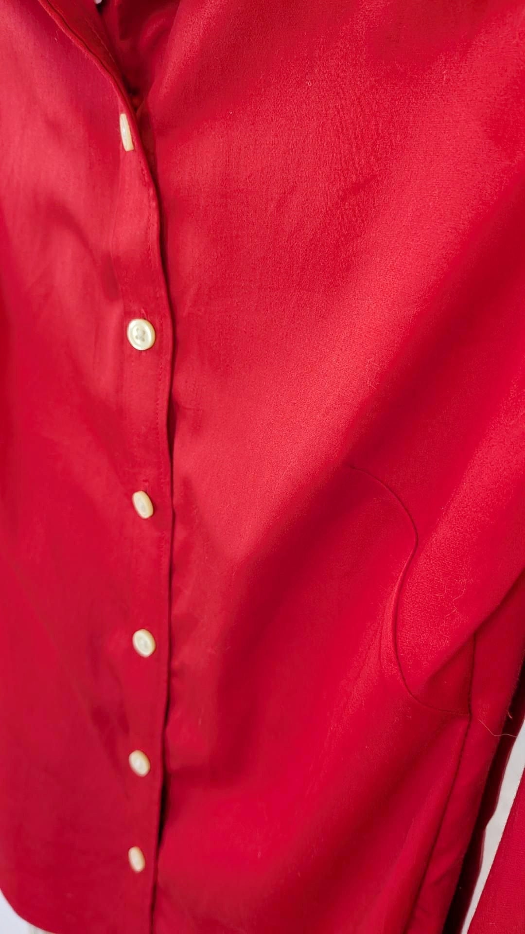 Chemise rouge - Banana Republic - 34