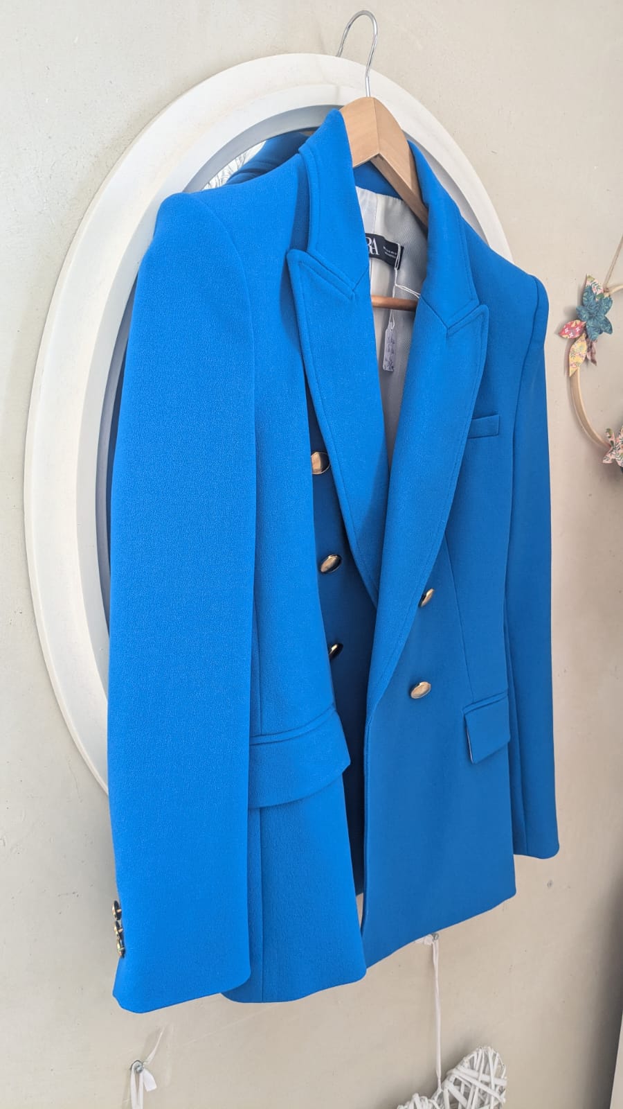 Blazer Bleu structuré  - Zara - 34