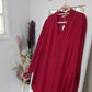 Blouse rouge bordeaux - Christine Laure - 44/46