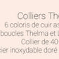 Bijoux Collier Thelma Étincelle - Création Jeanne et Jo - TU