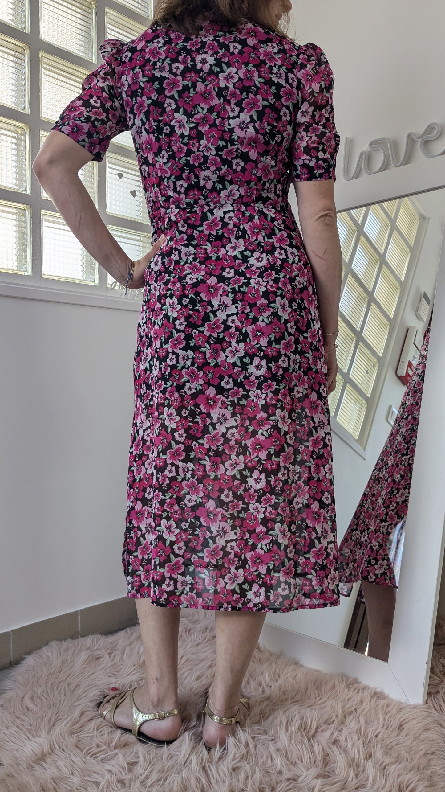 Robe longue fleurie - Kiabi - 38