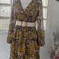 Robe moutarde japonisante - Promod - 36