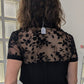 Blouse noir dentelle - Nafnaf - 38