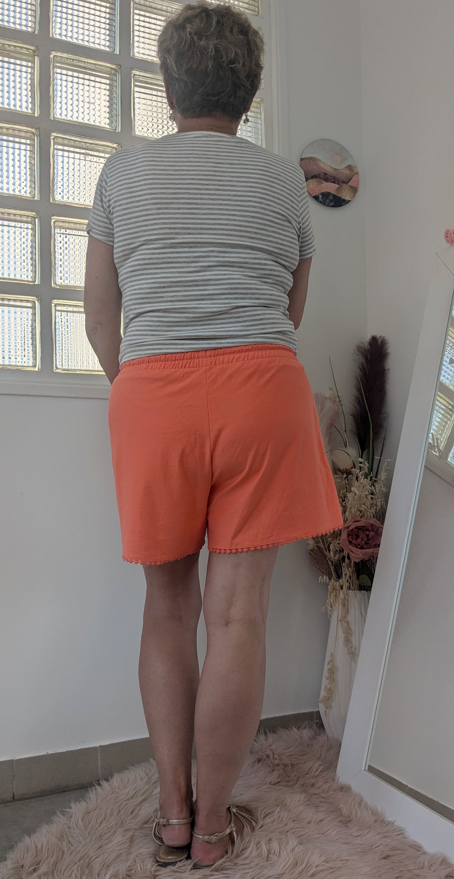 Short orange corail - In Extenso - 44