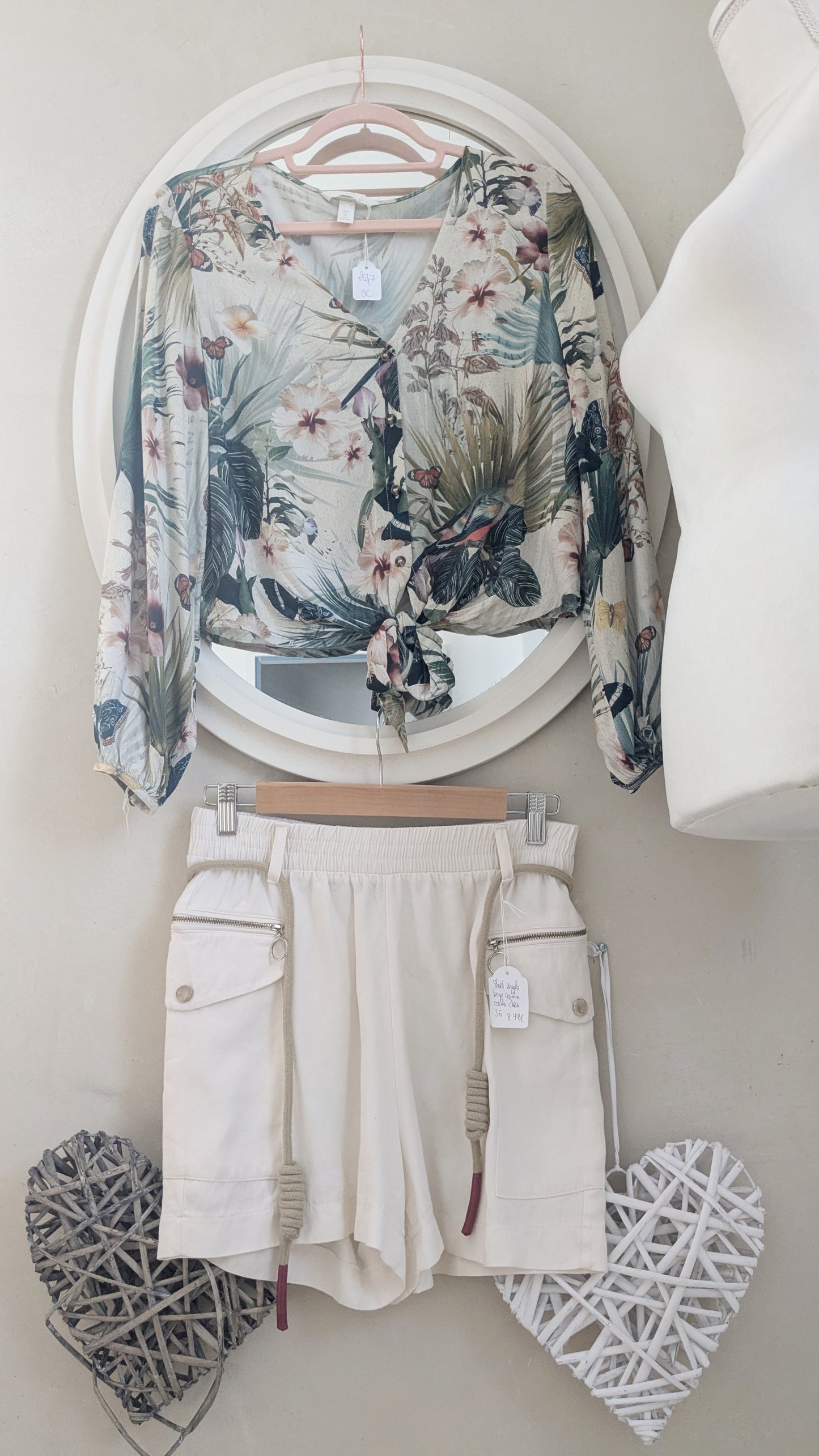 Blouse bohème jungle - H&M - 36