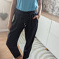 Pantalon souple marine - Zara - 36