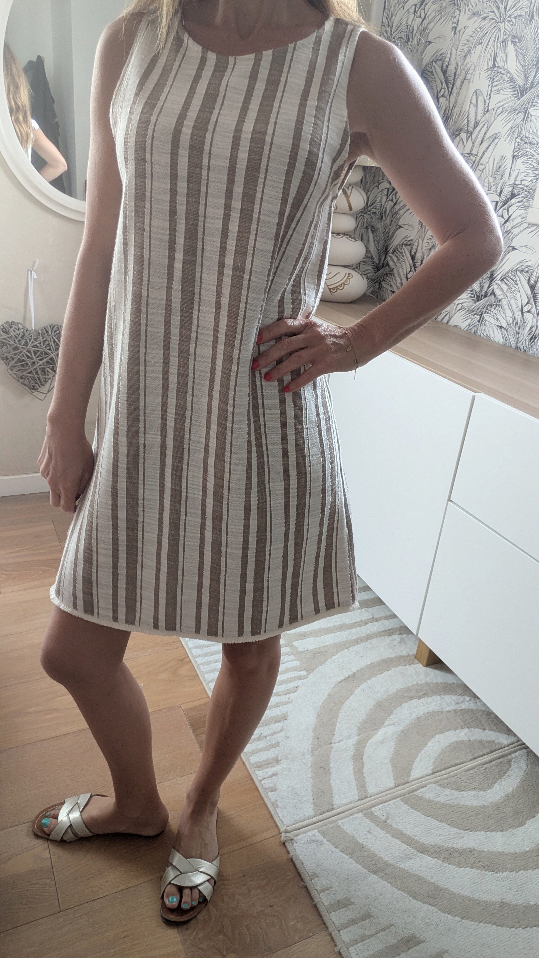 Robe droite bohème chic Mango 36 – Influ-Frip1