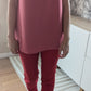 Blouse vieux rose - Camaïeu - 36