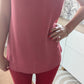 Blouse vieux rose - Camaïeu - 36