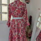 Robe rose fleurie - Millenium - 40