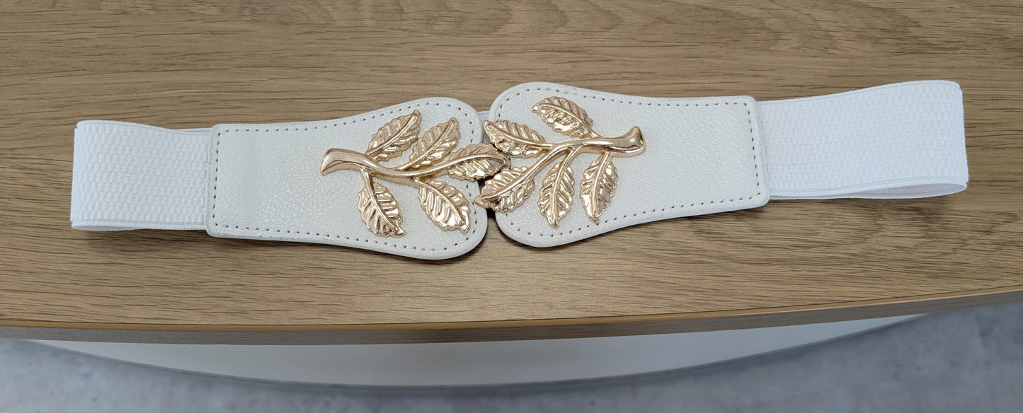 Ceinture élastique blanche - Boutique indépendante - TU