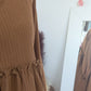 Robe bohème Camel - Pull & Bear - 34