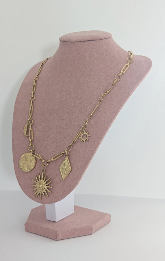 Bijoux Collier multi soleil - La Perleuse en Série - TU