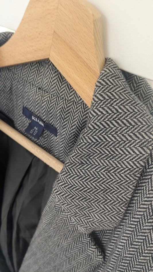 Blazer gris chevrons - Kiabi - 46