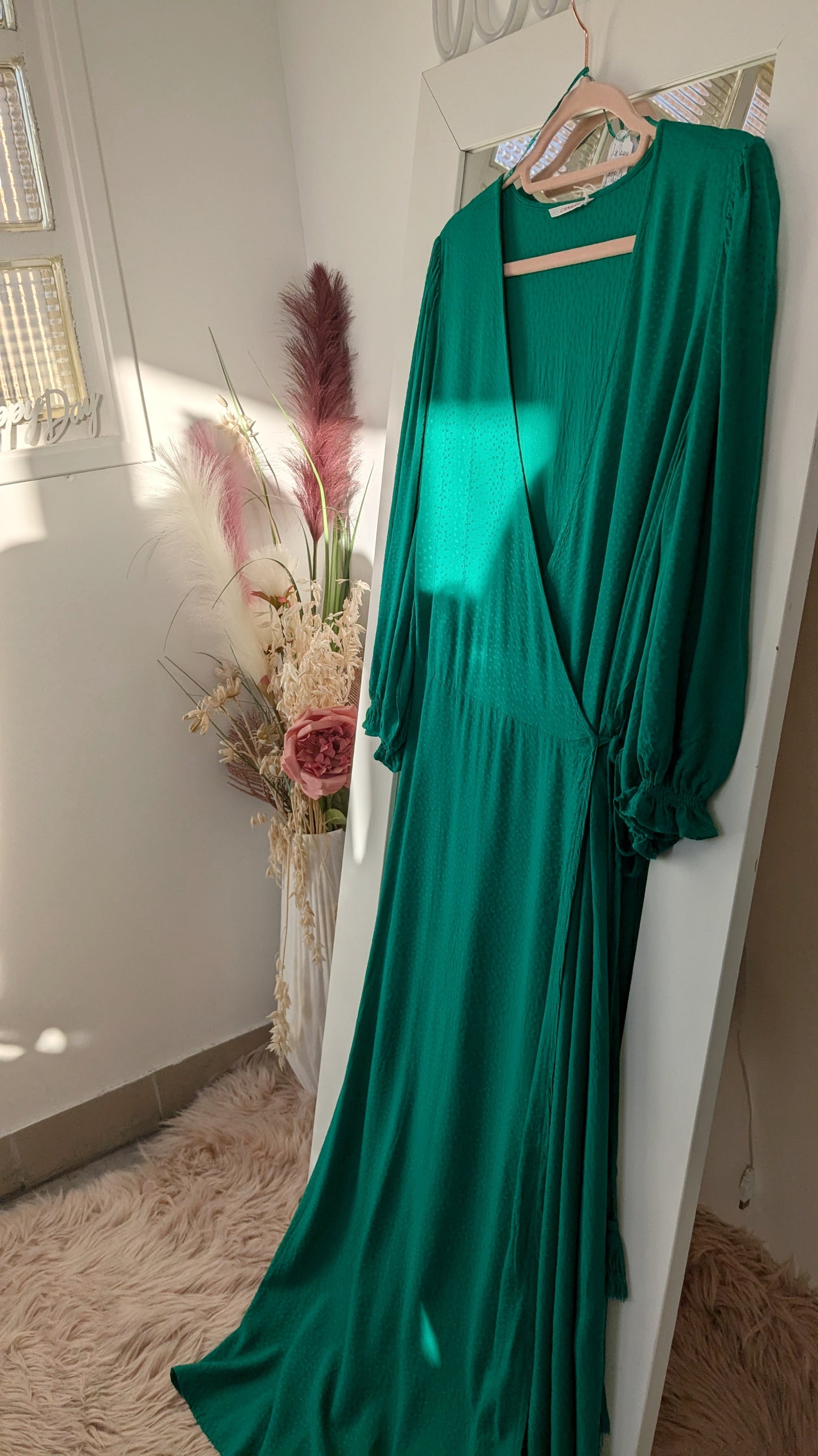 Robe longue Verte - Camaïeu - 42