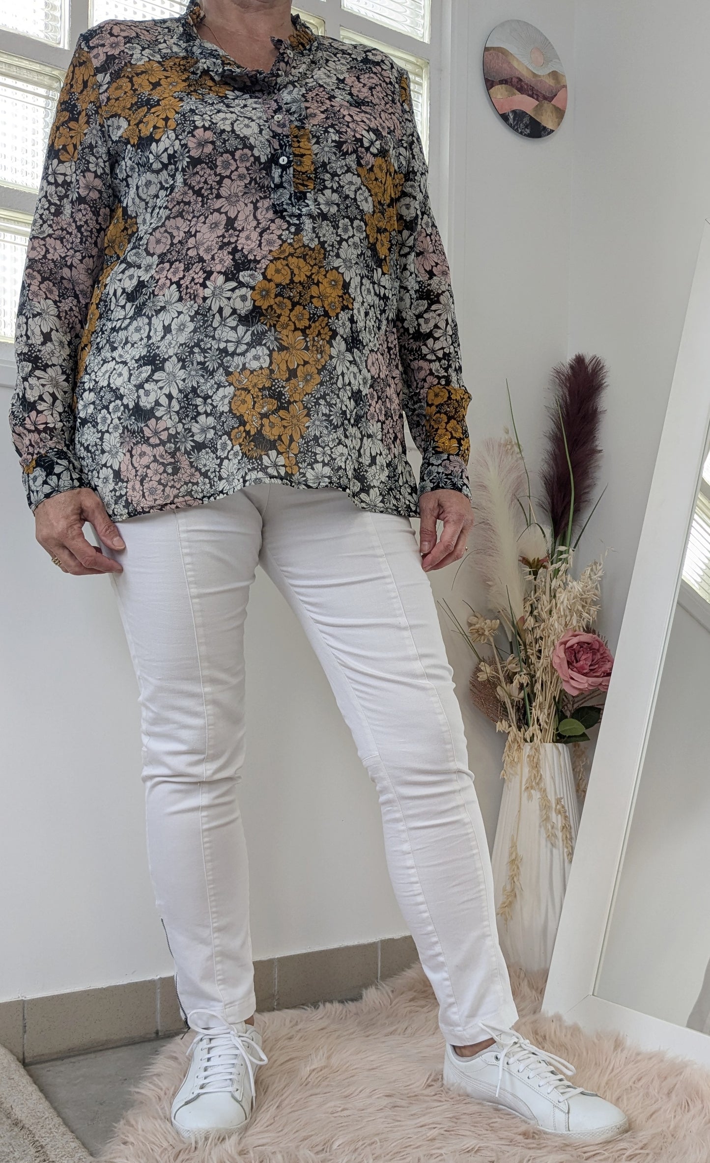 Pantalon slim blanc - Camaïeu - 42