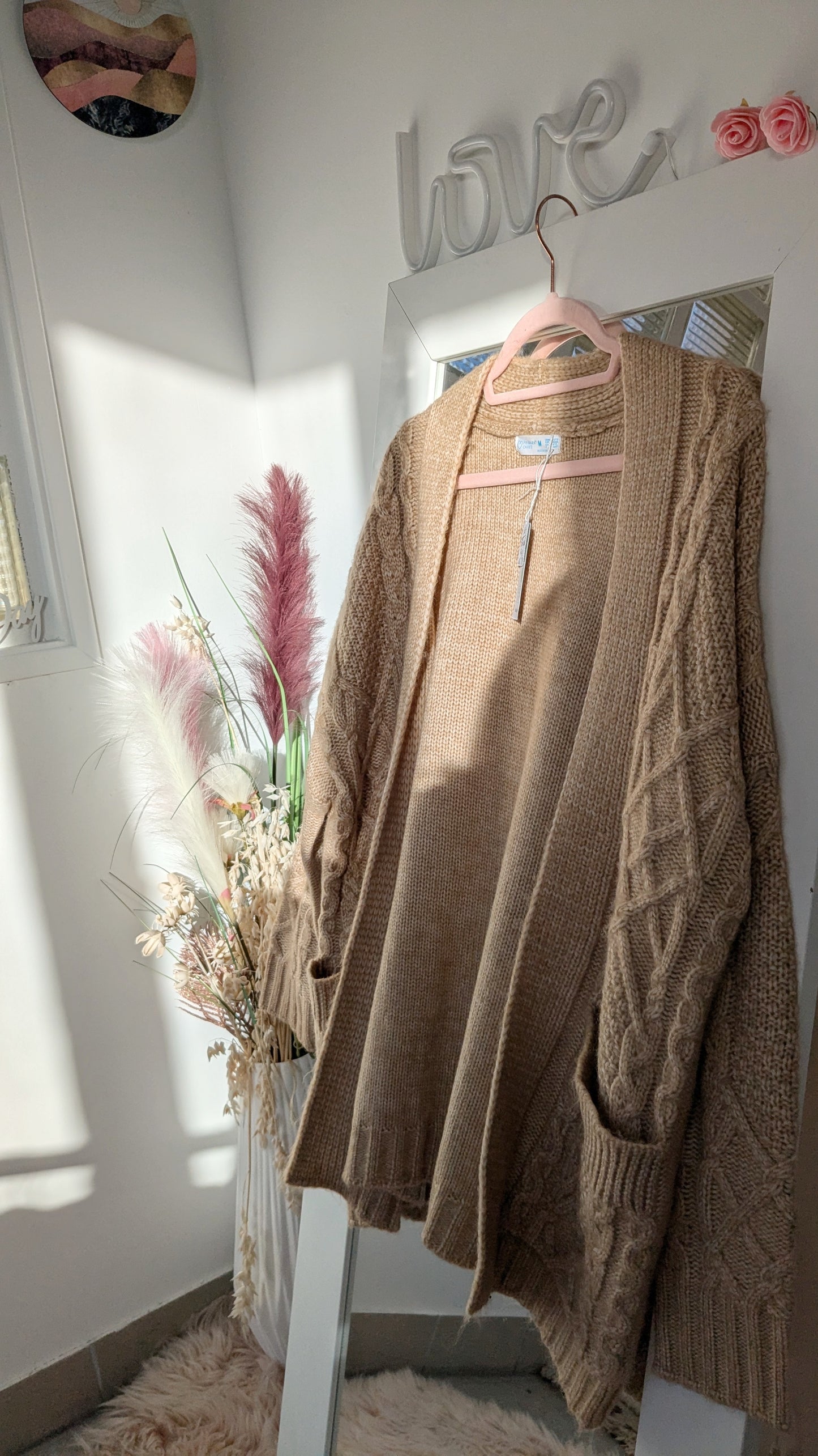 Neuf gilet beige tendance - Primark - 40/42