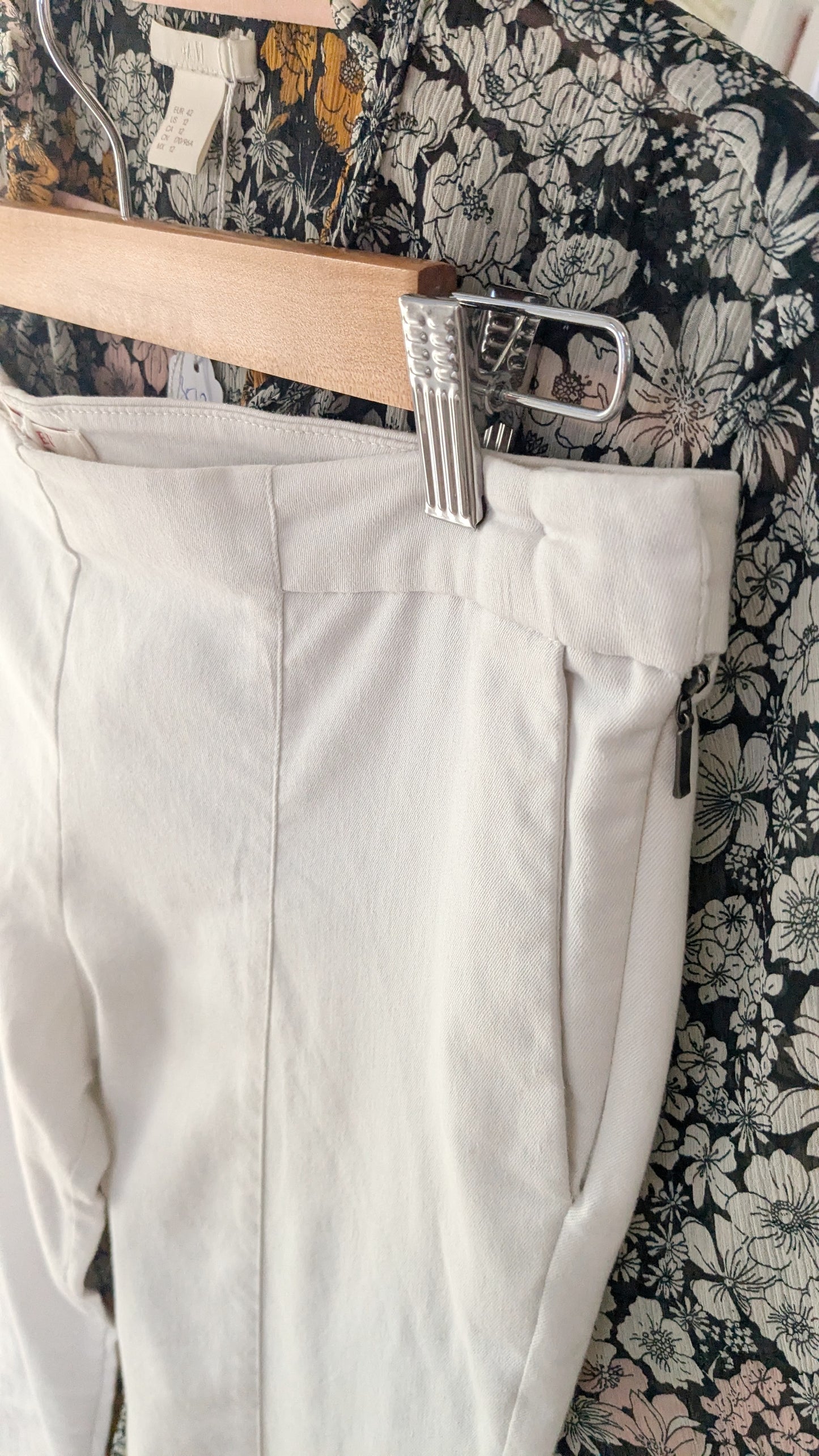 Pantalon slim blanc - Camaïeu - 42