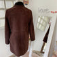 Manteau marron fourrure - Burton - 38