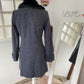 Manteau bleu gris chiné - Nafnaf - 38