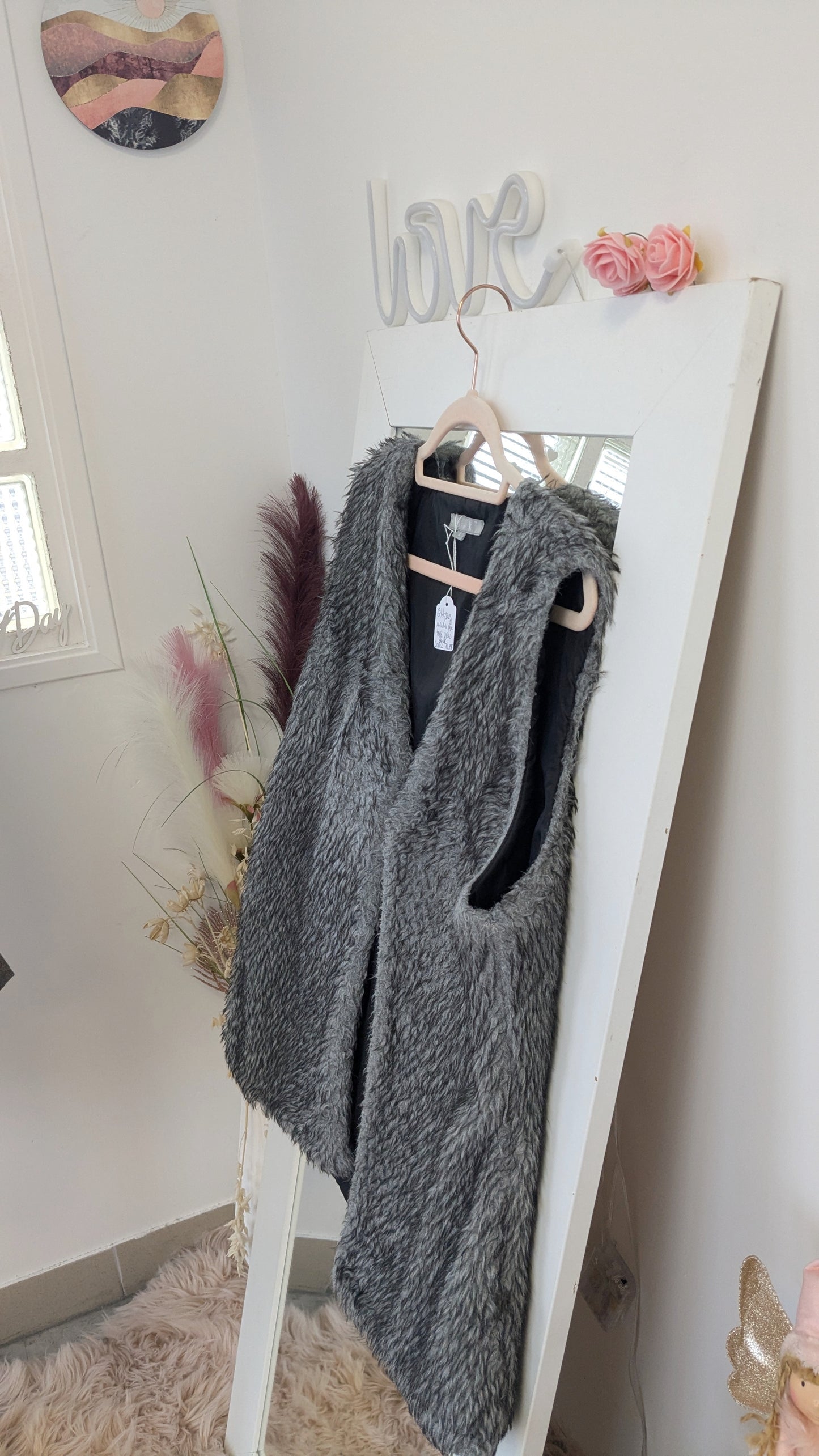 Gilet sans manches gris - 40