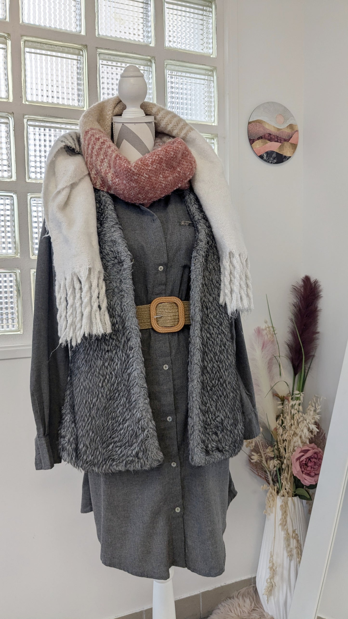 Gilet sans manches gris - 40