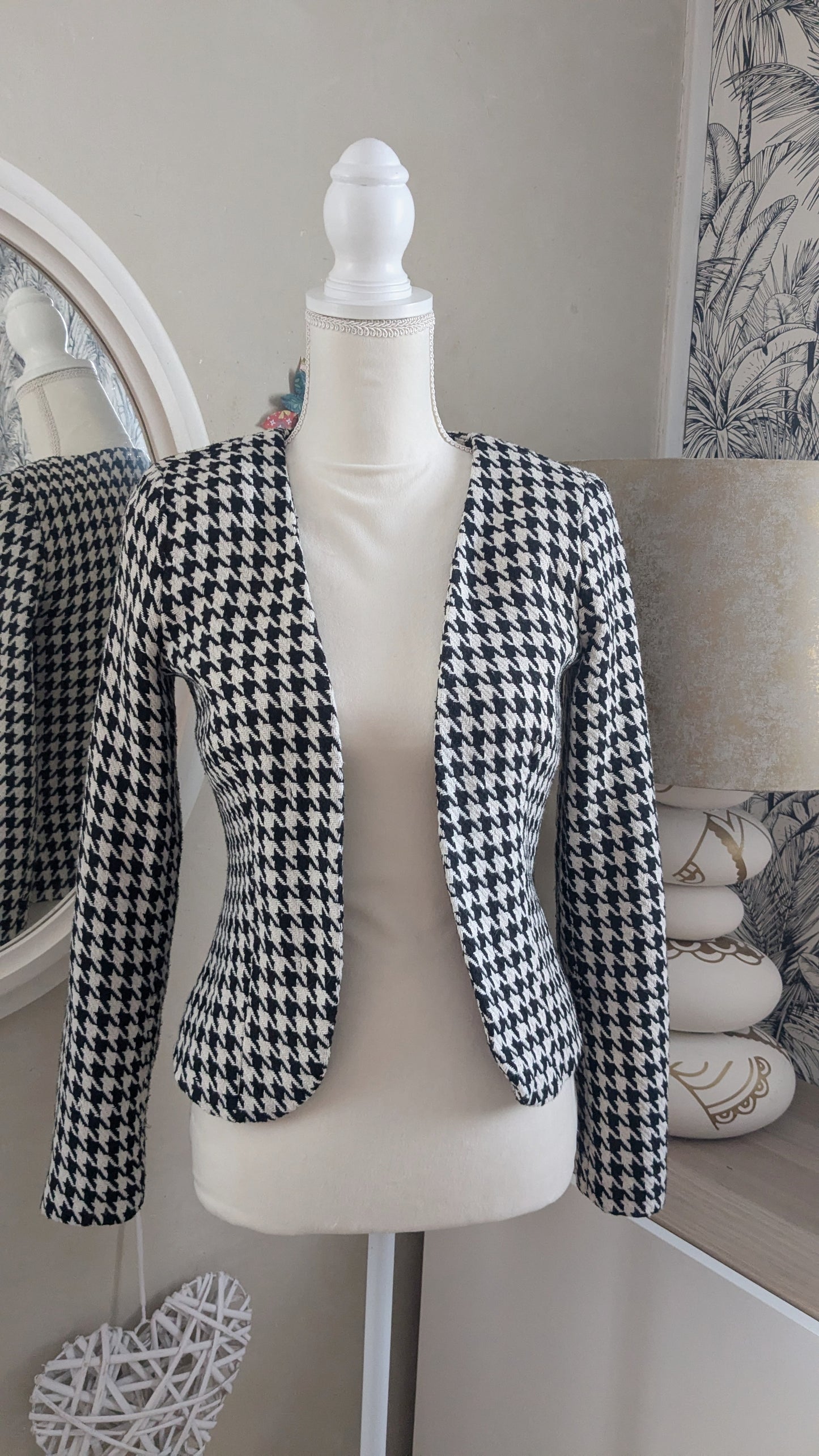 Blazer cintré pied de coq - Only - 34