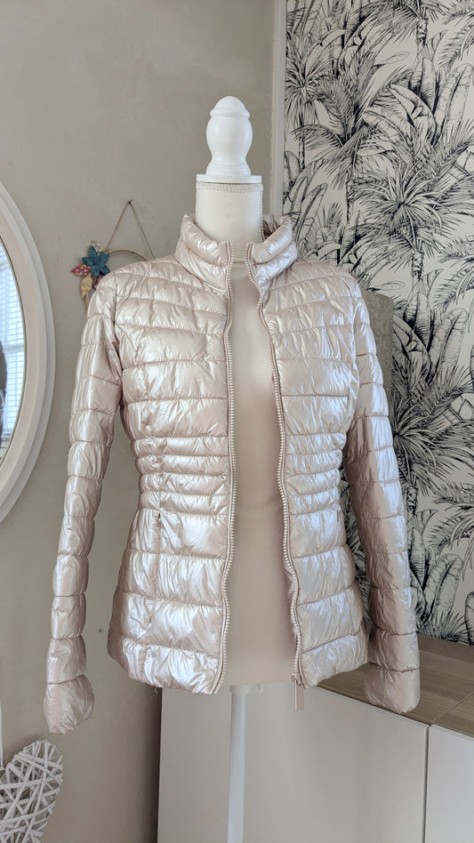 Manteau doudoune beige doré - Attrait - 36