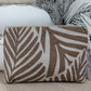 Pochette thème feuillage Camel  - Création Sab'bobine - TU