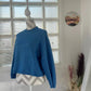 Pull bleu tressé - Mango - 36