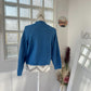 Pull bleu tressé - Mango - 36