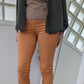 Jeans slim orangé - Cache-Cache - 36/38
