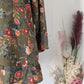 Blouse kaki fleurie - Cortefiel - 44