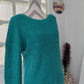 Pull turquoise irisé - Cache-Cache - 42