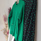 Jupe longue midi verte - H&M - 34