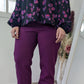 Pantalon wide violet - Oraije - 40