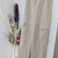 Pantalon beige cargo - Cache-Cache - 40