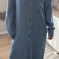 Robe longue denim - Zara - 34