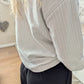 Pull sweat graphique - Zara - 32/34