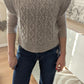 Pull sans manches taupe - Pimkie - 34