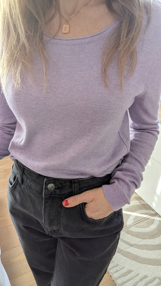 Pull fin lilas - Esprit - 34/36