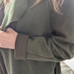 Trench suédine vert sapin - Stradivarius  - 36